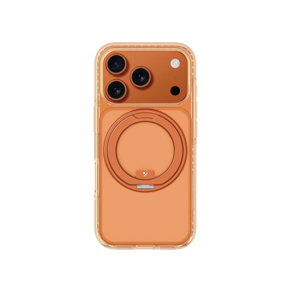 AmazingThing Titan Pro Spin ovitek za iPhone 17 Pro – oranžen