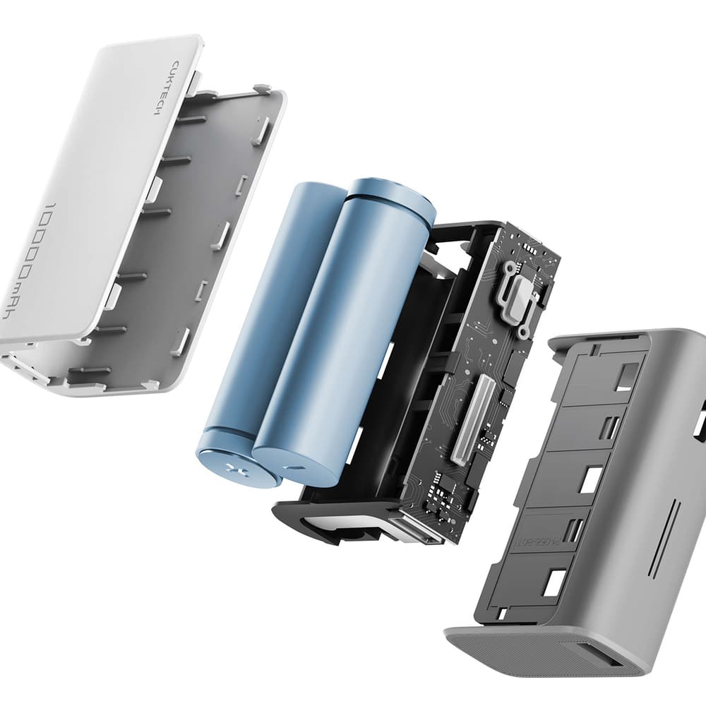 CUKTECH 30W 10000mAh powerbank 1C1A - CP13 - siva 6