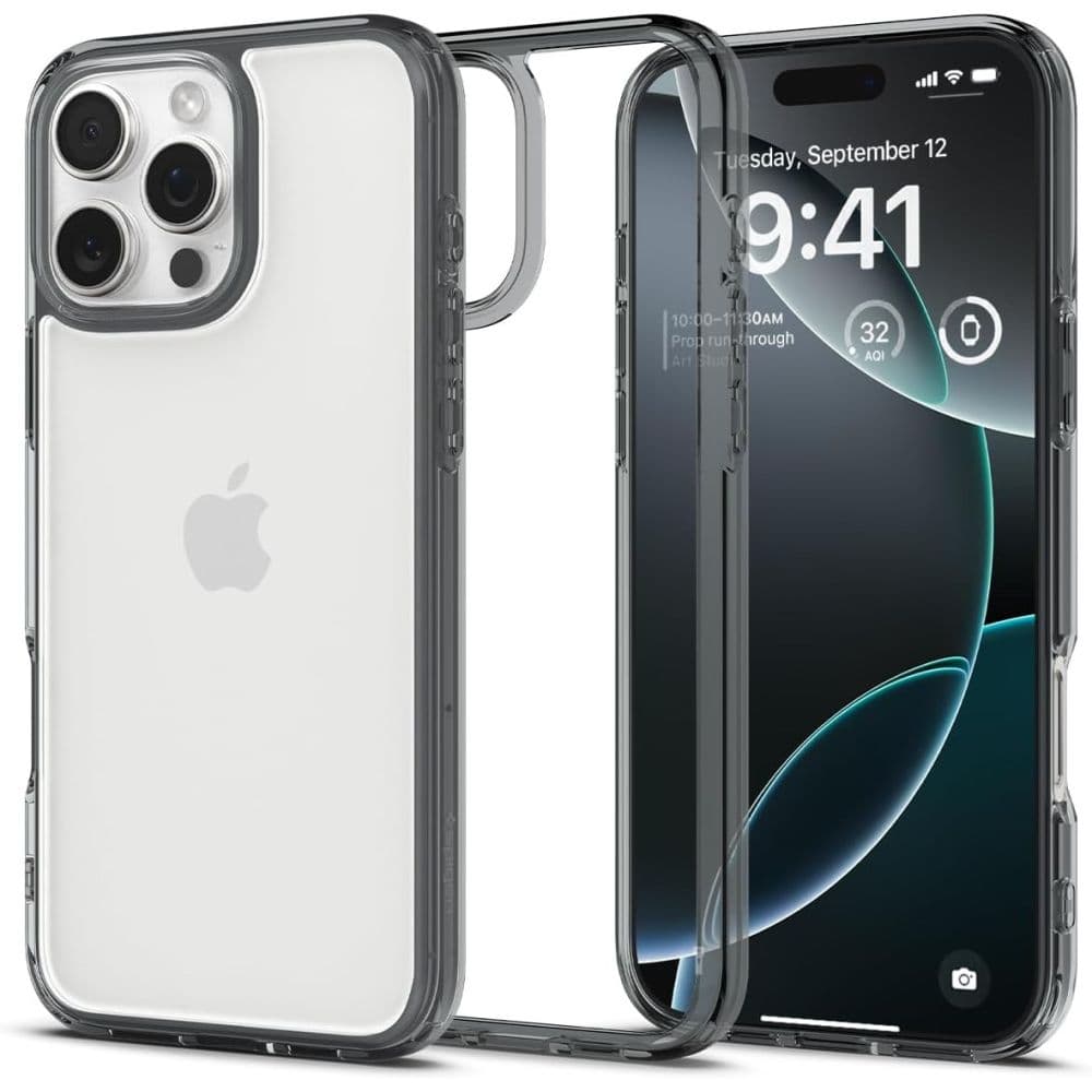 Spigen Ultra Hybrid ovitek za iPhone 16 Pro Max - Prozoren