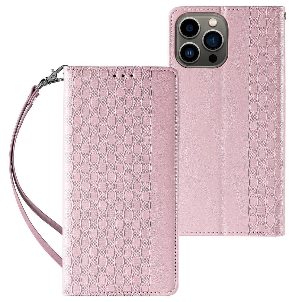 Ovitek Wozinsky Magnet Strap za Samsung Galaxy S23+ roza