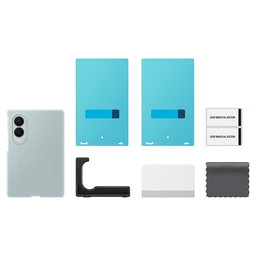 Samsung Silicone Magnet ovitek za Galaxy Z Fold 8, zelen 5