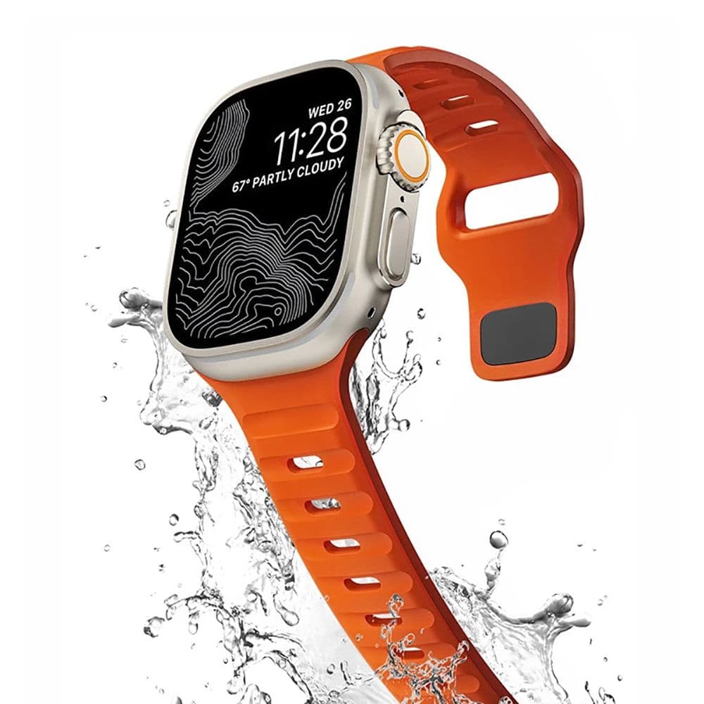 Trak IconBand Line za Apple Watch 42/44/45/49mm - oranžen 8