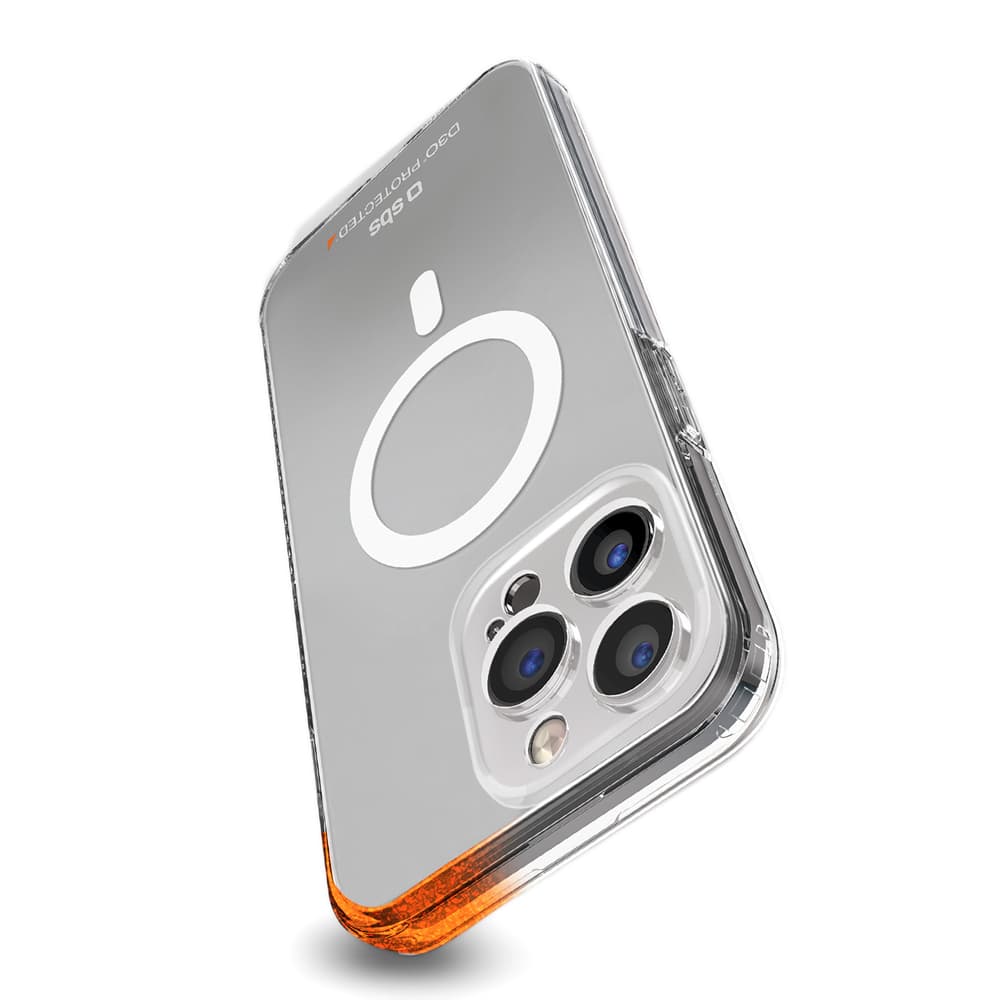 SBS D3O MagSafe ovitek za iPhone 14 Pro - Prozoren 3