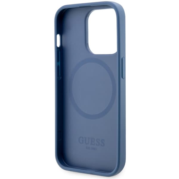Guess GUHMP14LP4RPSB ovitek za iPhone 14 Pro (6,1") modra 7