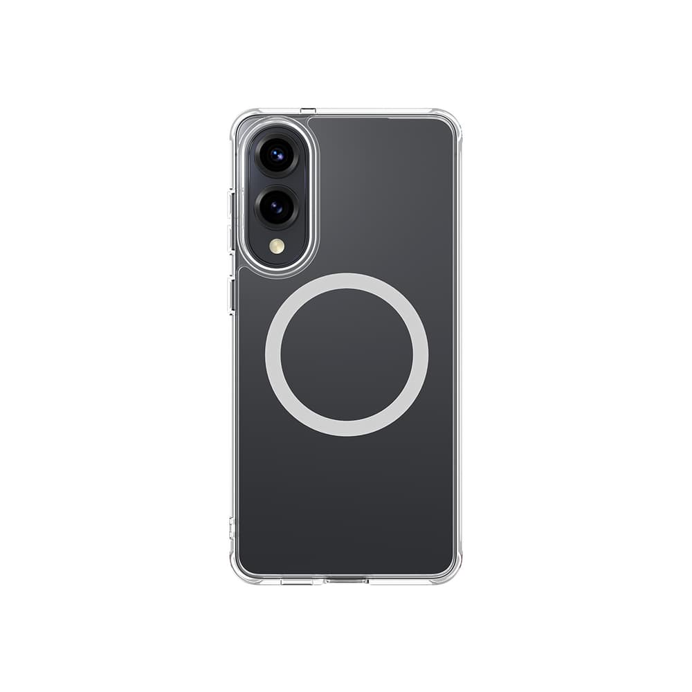 Ovitek AmazingThing Minimal Mag Ring za Samsung S25 Edge - prozoren