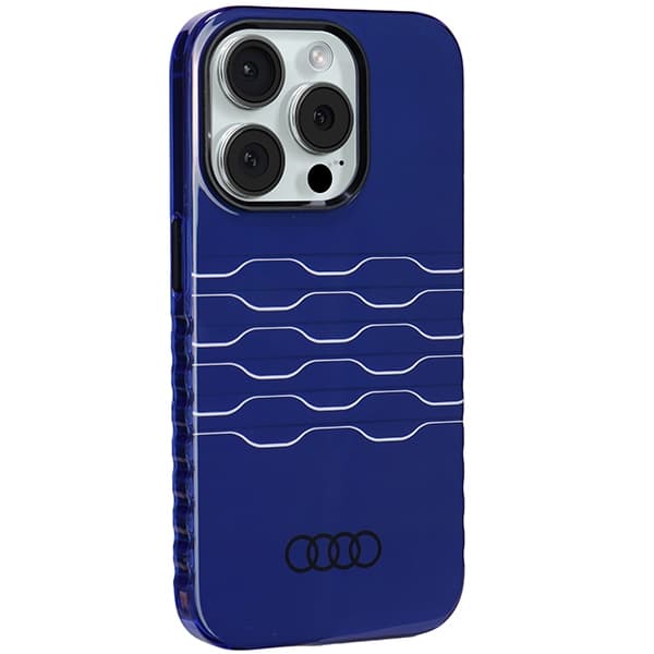 Audi IML MagSafe ovitek za iPhone 15 Pro - modra 6