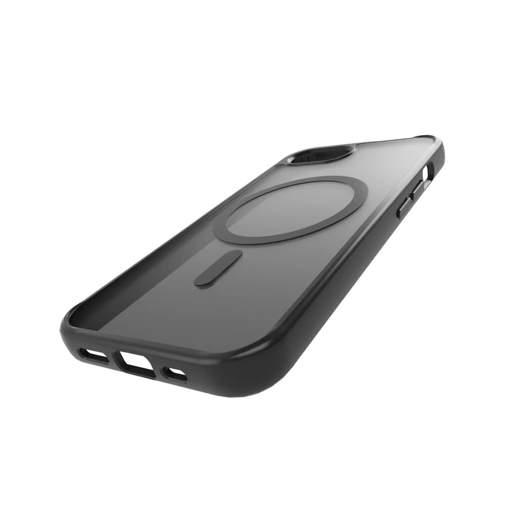 Puro Gradient MagSafe ovitek iz silikona za iPhone 16e/17e - črn 4