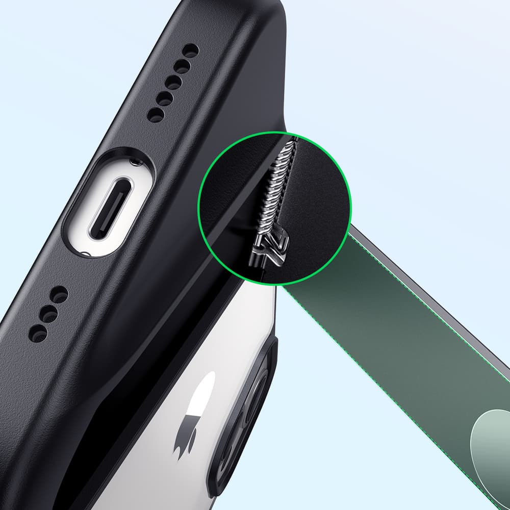 Ugreen Fusion Kickstand etui za iPhone 13 Pro, črn 6