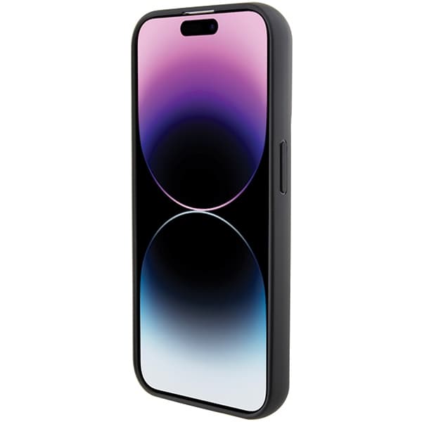 Karl Lagerfeld ovitek za iPhone 15 Pro - črn, Gripstand 6