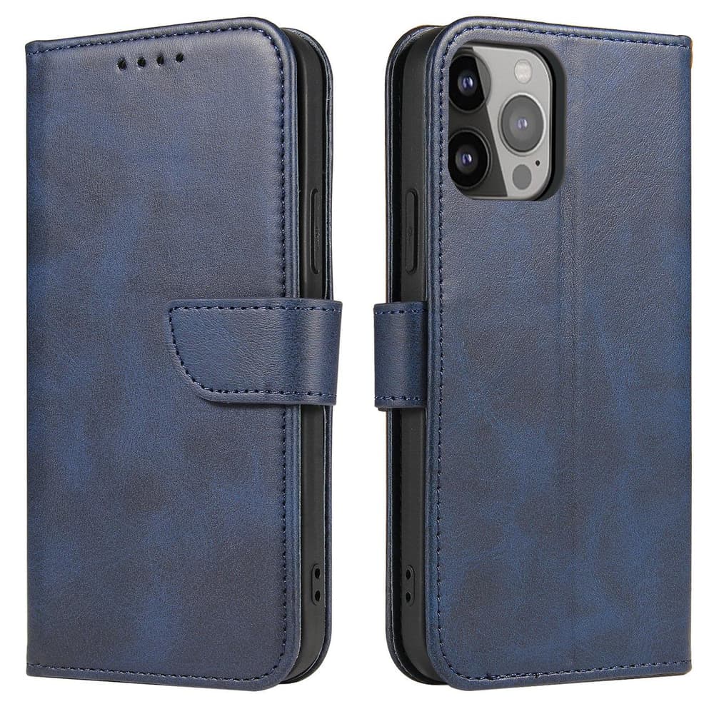Magnetni ovitek z denarnico za Samsung S24 Plus - moder
