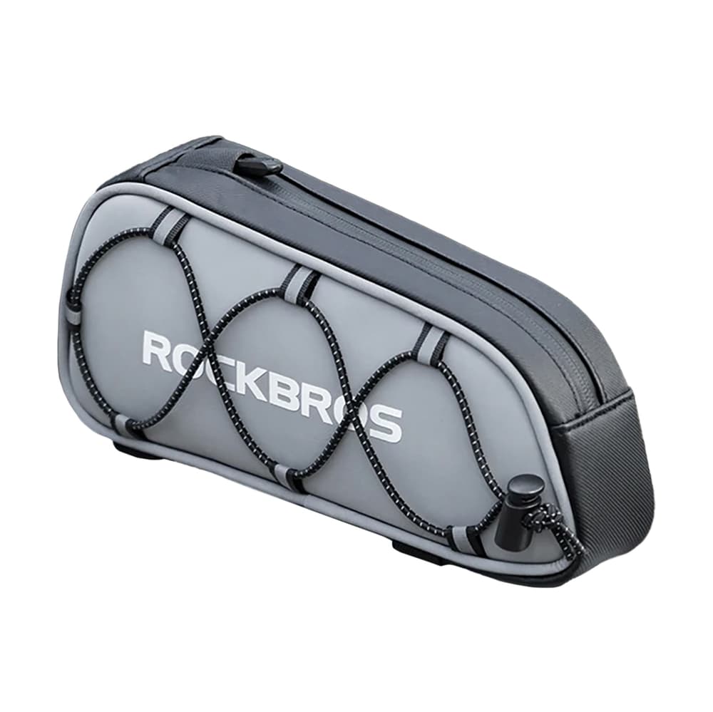 Rockbros torba za okvir kolesa 0,9 l - srebrna