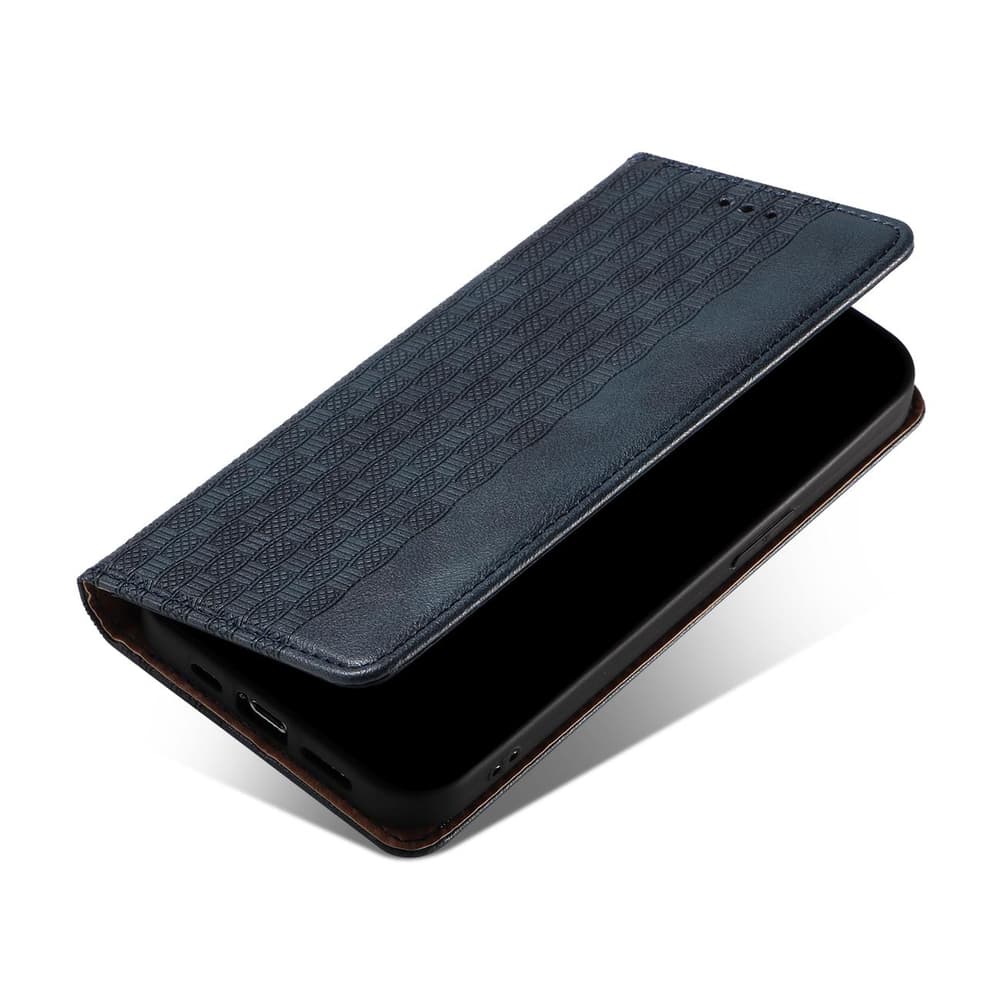Ovitek Magnet Strap Case za Samsung Galaxy S22+ (S22 Plus) (denarnica, vrvica), modri 7