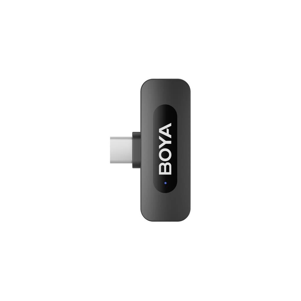 BOYA BY-V10 V2.0 brezžični mikrofon 2.4GHz USB-C, Črna 2