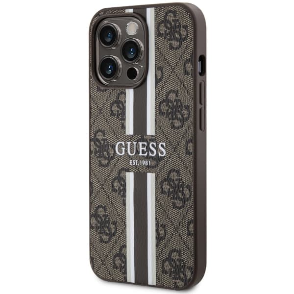Guess GUHMP13XP4RPSW ovitek za iPhone 13 Pro Max (6,7") rjav 2