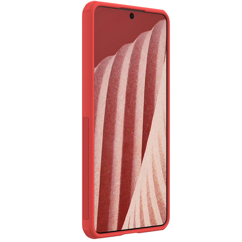 Nillkin Super Frosted Shield Pro ovitek za Samsung Galaxy A73 rdeč 6