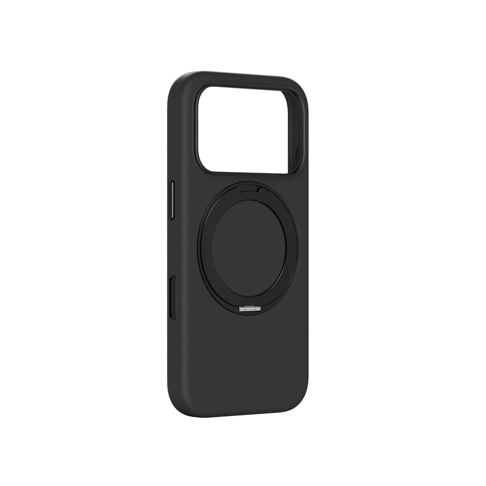 Etui AmazingThing Cloudie za iPhone 17 Pro z stojalom, črn 4