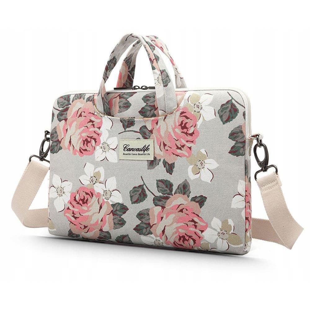 Canvaslife torba za prenosnik 15-16'' – bela/roza