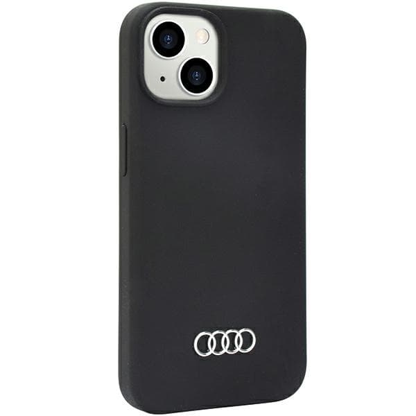 Ovitek Audi Silikonski za iPhone 14 6.1" črn 2