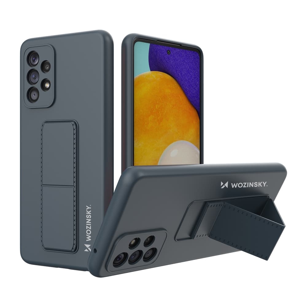 Wozinsky Kickstand ovitek za Samsung Galaxy A73 - temno moder