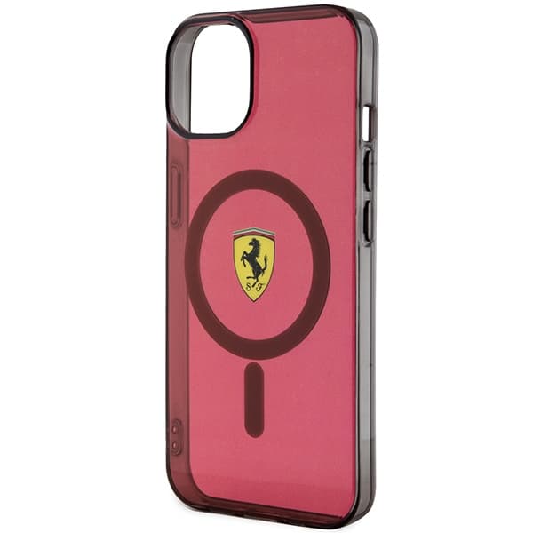 Ferrari FEHMP14SURKR etui za iPhone 14 6.1" rdeč/rdeč Magsafe 6