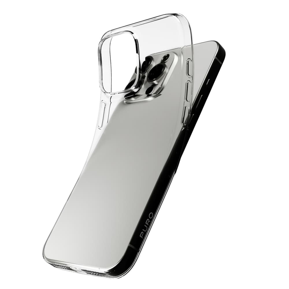 Puro 03 Nude ovitek za iPhone 16 Pro Max - prozoren 4