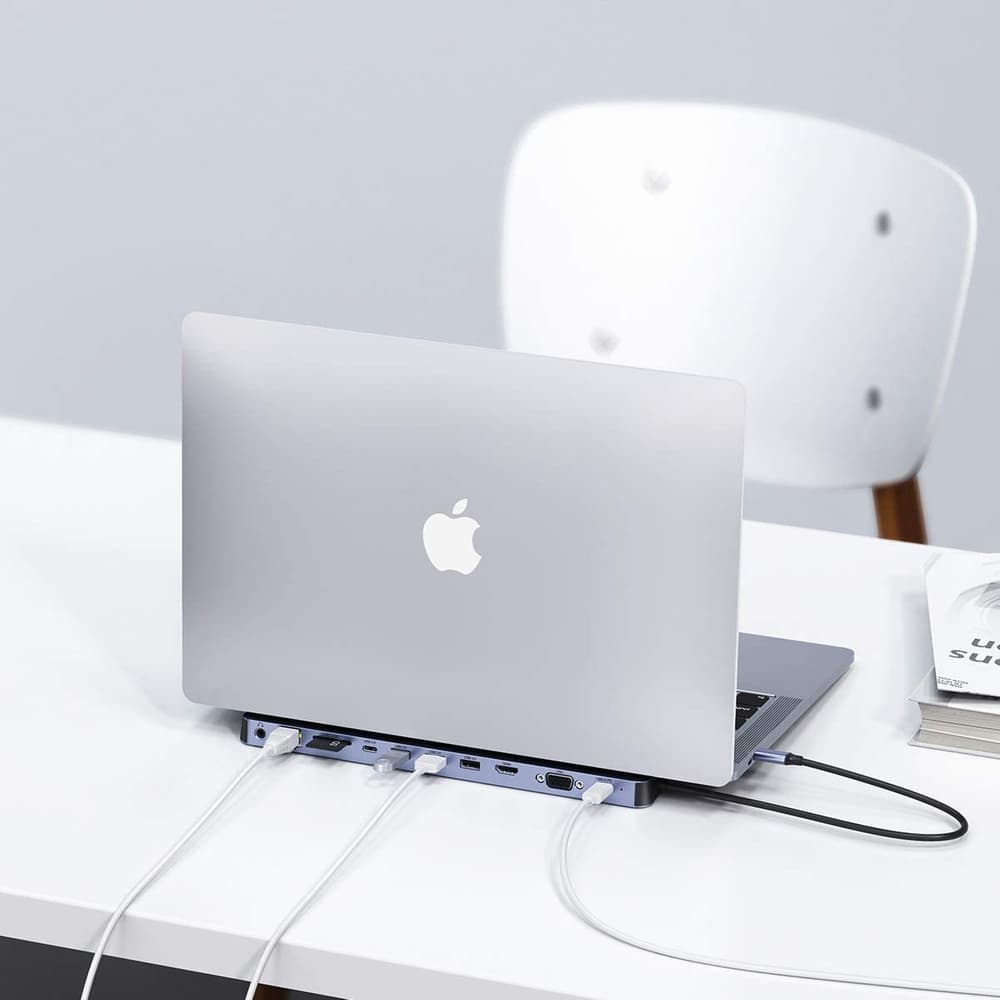 Choetech 11v1 USB C HUB adapter z PD 100W - HUB-M20 2