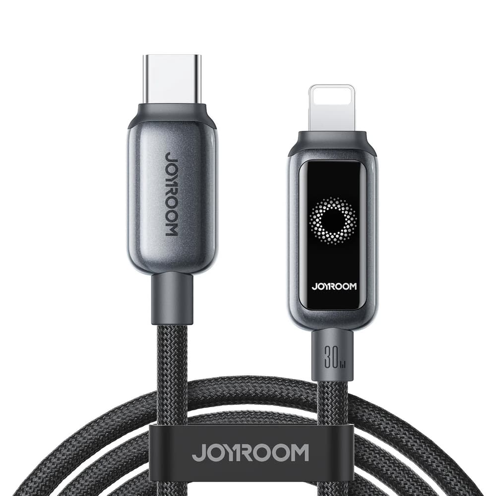 Joyroom S-A55 StarFlight 30W kabel USB-C na Lightning, 1.2m - črn