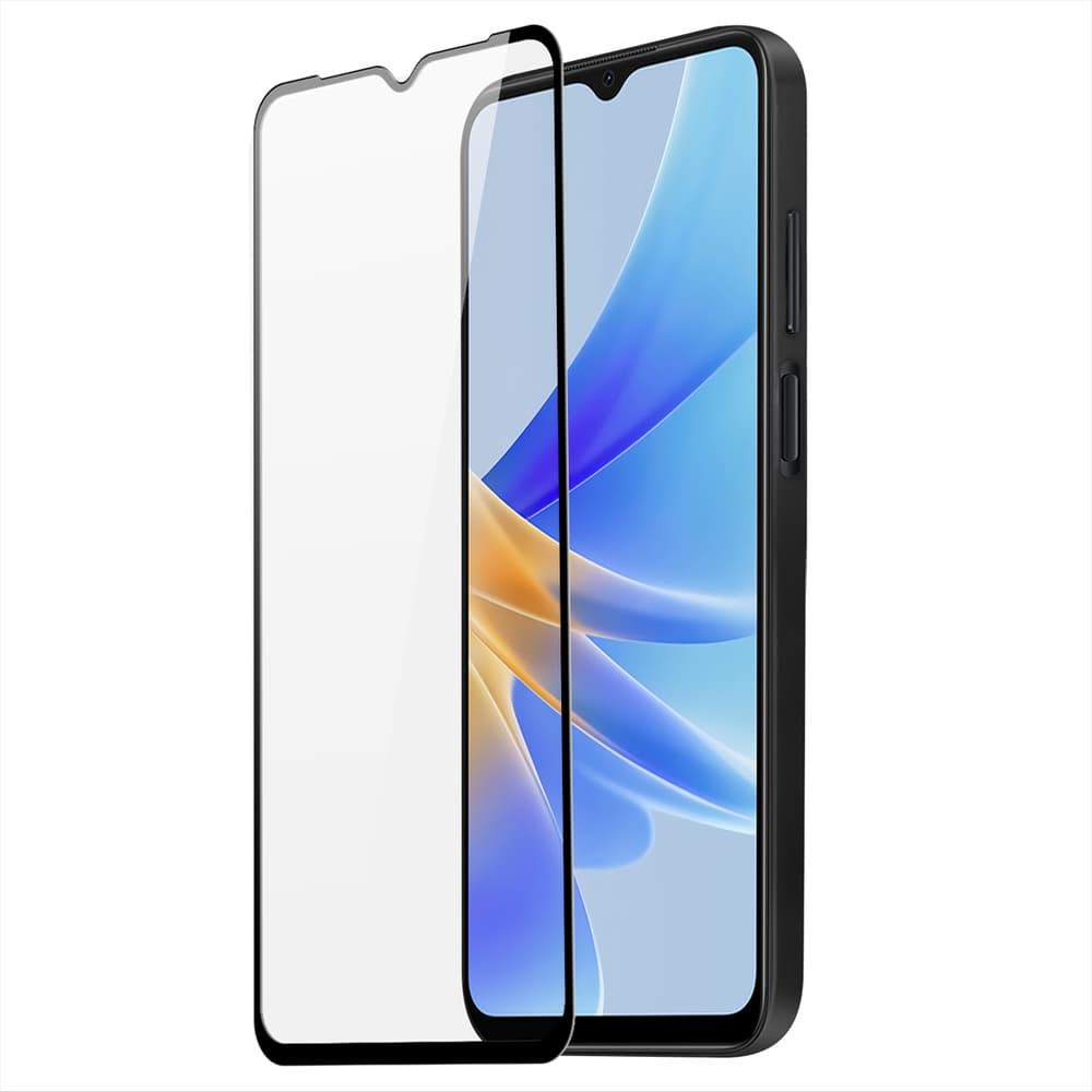 Zaščitno steklo Dux Ducis 9D za Oppo A17 - črn