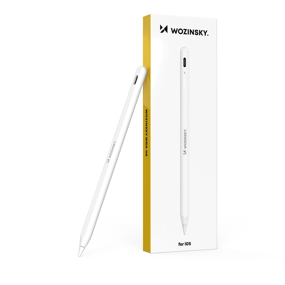 Wozinsky WRA-08 pisalo za iPad z USB-C hitrim polnjenjem, belo