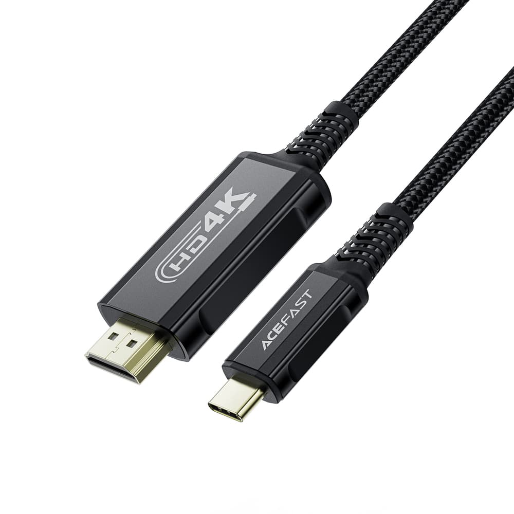 Acefast C1 USB-C na HDMI kabel 4K 60Hz HDR, 1.8m, črn 2