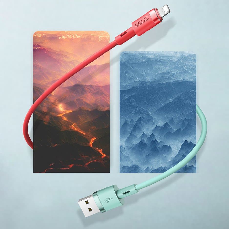 Joyroom podatkovni kabel USB-A / Lightning 2.4A 1.2m - bel 5