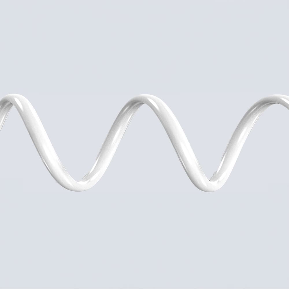 Dudao L25SC 60W USB-C - USB-C kabel s silikonskim ovojem 2m - bel 4