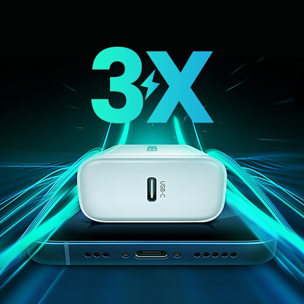 Ugreen USB polnilec Power Delivery 3.0 Quick Charge 20W, bel 6