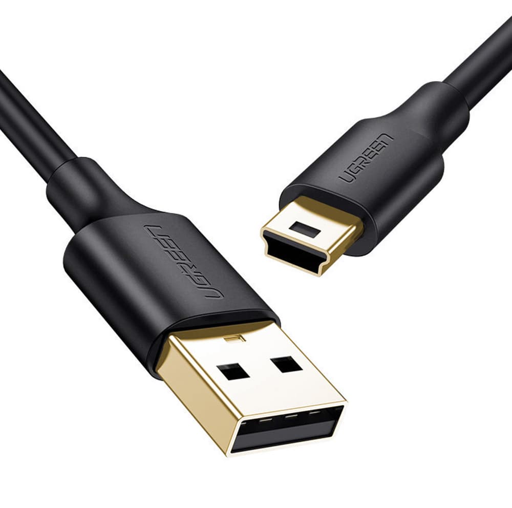 Ugreen kabel USB na mini USB 480 Mbps 3m, črn