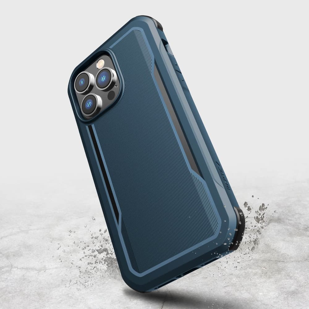 Raptic X-Doria Fort ovitek za iPhone 14 Pro Max z MagSafe, moder 7