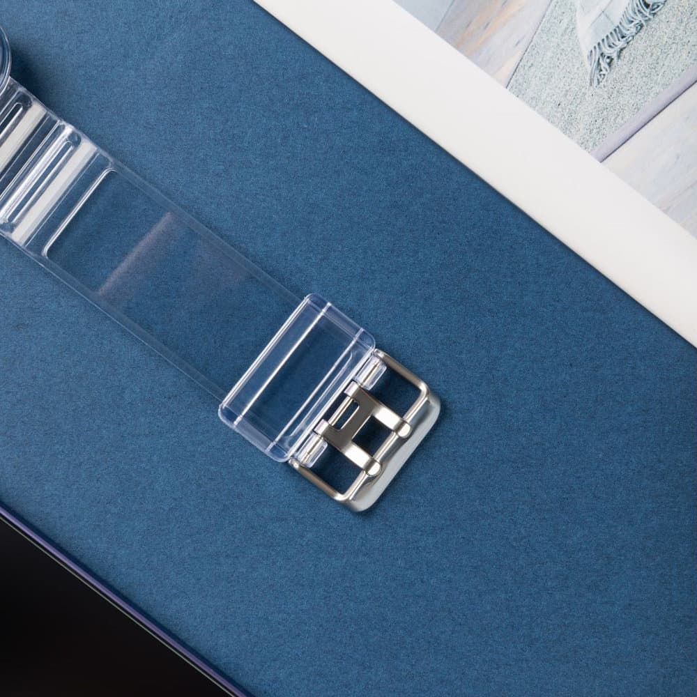 Hurtel silikonski pašček za Apple Watch 40mm - modra 6
