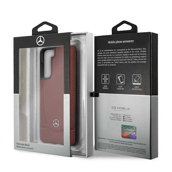 Mercedes Urban Line ovitek za Samsung Galaxy S21+ - rdeča 8