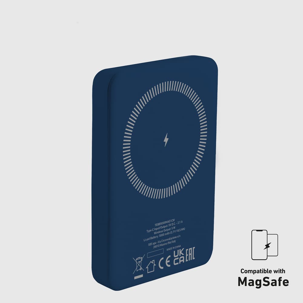 Powerbank SBS TEBB5000MAG1CB 5000 mAh, MagSafe, modra 8