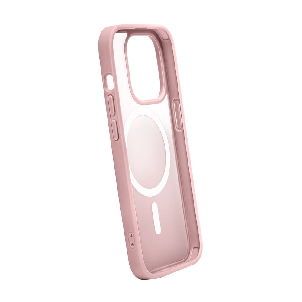 Puro Gradient ovitek z MagSafe za iPhone 15 Plus - roza 3