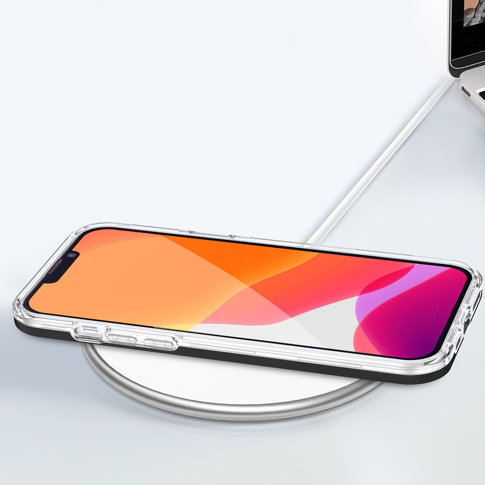 Clear 3in1 ovitek za Samsung Galaxy A03, črn 6