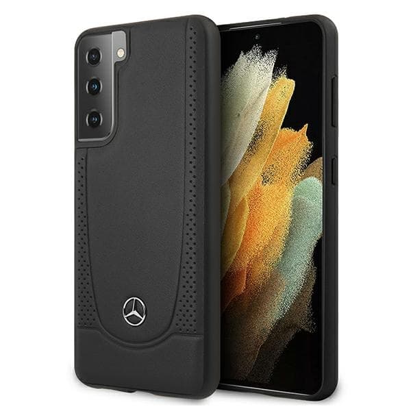 Ovitek Mercedes Urban Line za Samsung Galaxy S21 - Črna