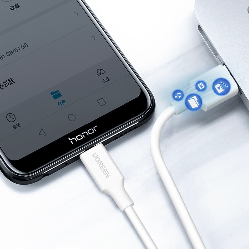 Ugreen US289 Kabel Micro USB / USB-A 1.5m - bel 6