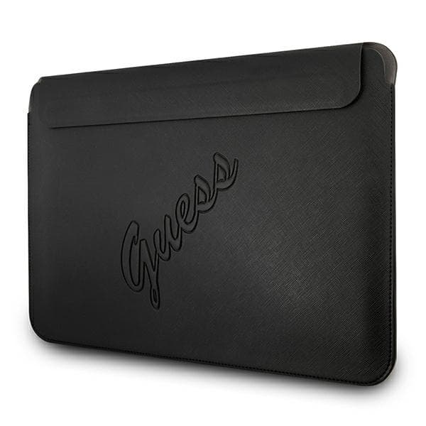 Etui Guess Saffiano Script za 13" prenosnik - Črna 2