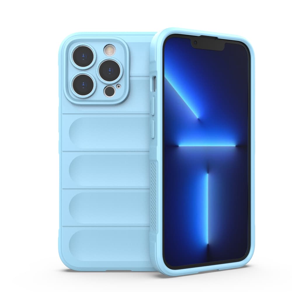 Magic Shield ovitek za iPhone 13 Pro - svetlo moder