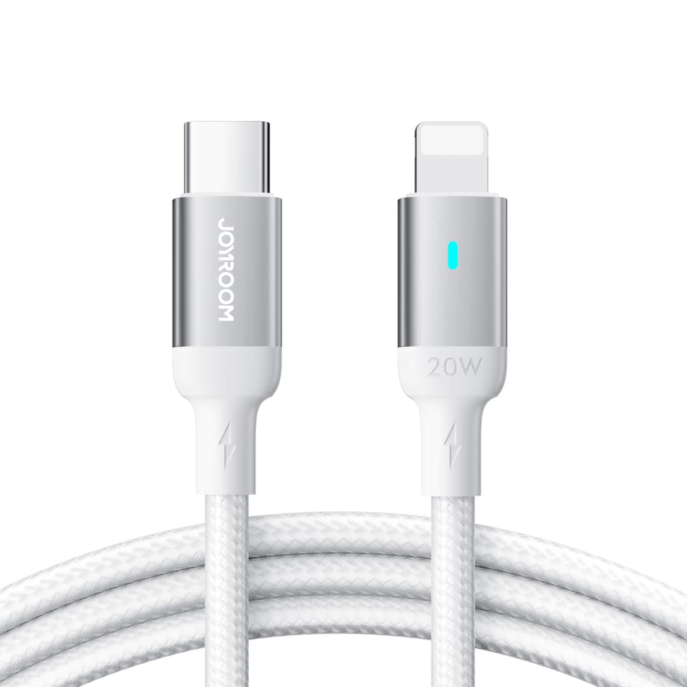 Joyroom Extraordinary Series A10 Lightning / USB-C PD 20W kabel, 1.2 m, bel