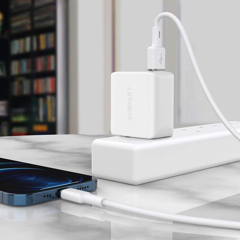 Acefast kabel MFI USB - Lightning 1.2m, 2.4A - Črn 6