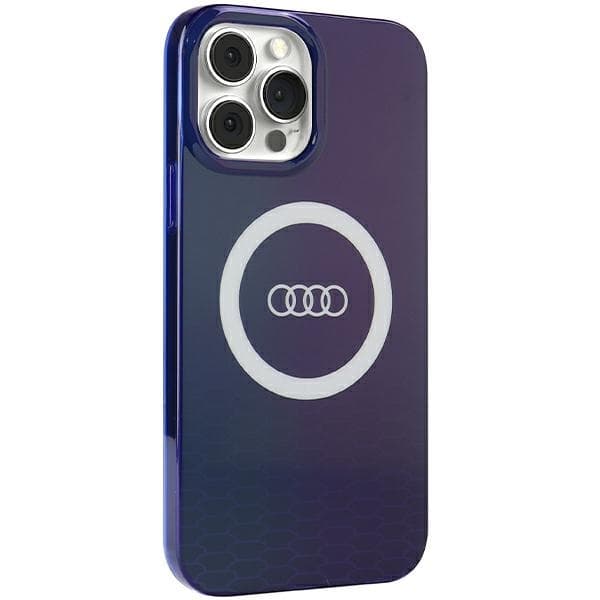 Audijeva ovitek MagSafe Big Logo IML za iPhone 13 Pro Max - moder 2