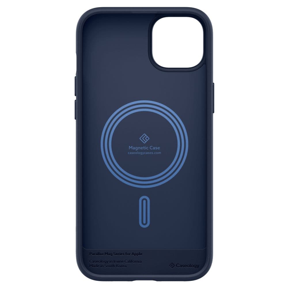 Caseology Parallax Mag ovitek z MagSafe za iPhone 14 Plus - Temno moder 3