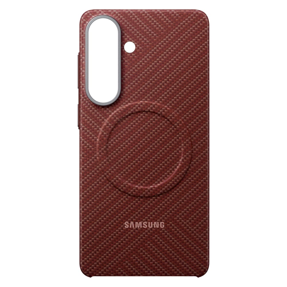 Samsung Carbon Magnet ovitek za Galaxy S26+, MagSafe, rdeč 4
