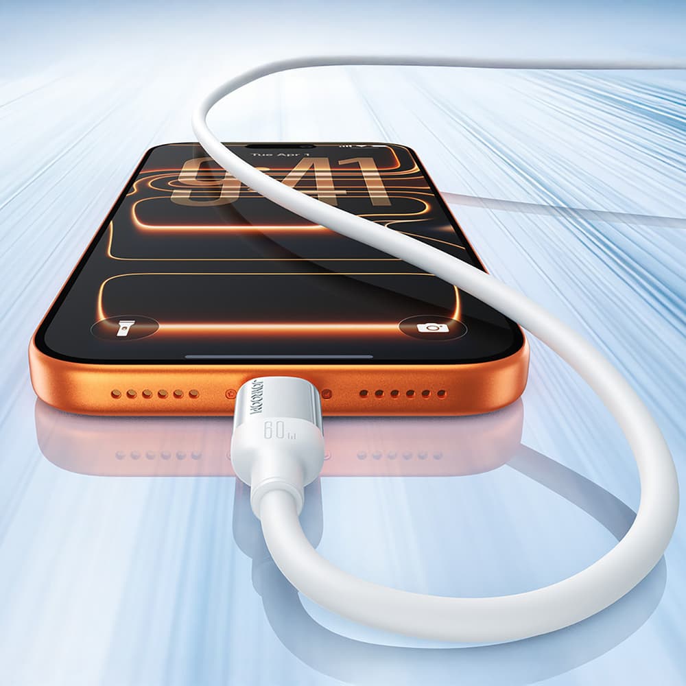 Joyroom S-A62 Lively 3A USB-A na USB-C kabel 1.2m - bel 7